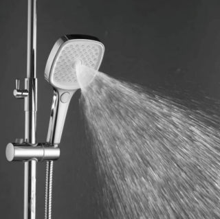 Душевая лейка Gappo G001 белый/хром